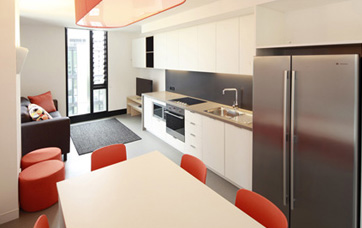 Iglu shared accommodation kitchen living area