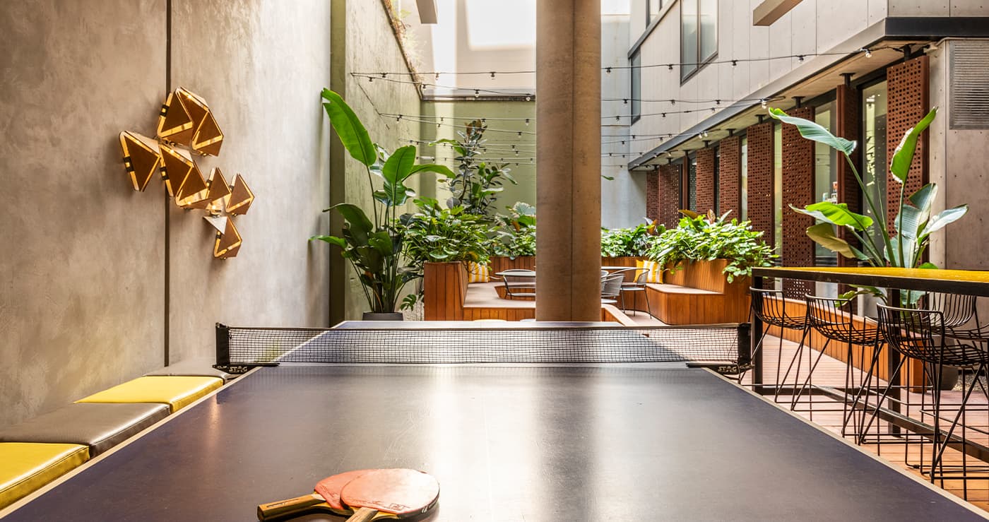 Iglu Central Courtyard