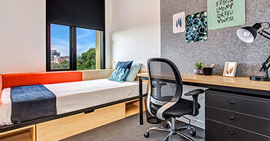 Fully furnished student accommodation in Melbourne