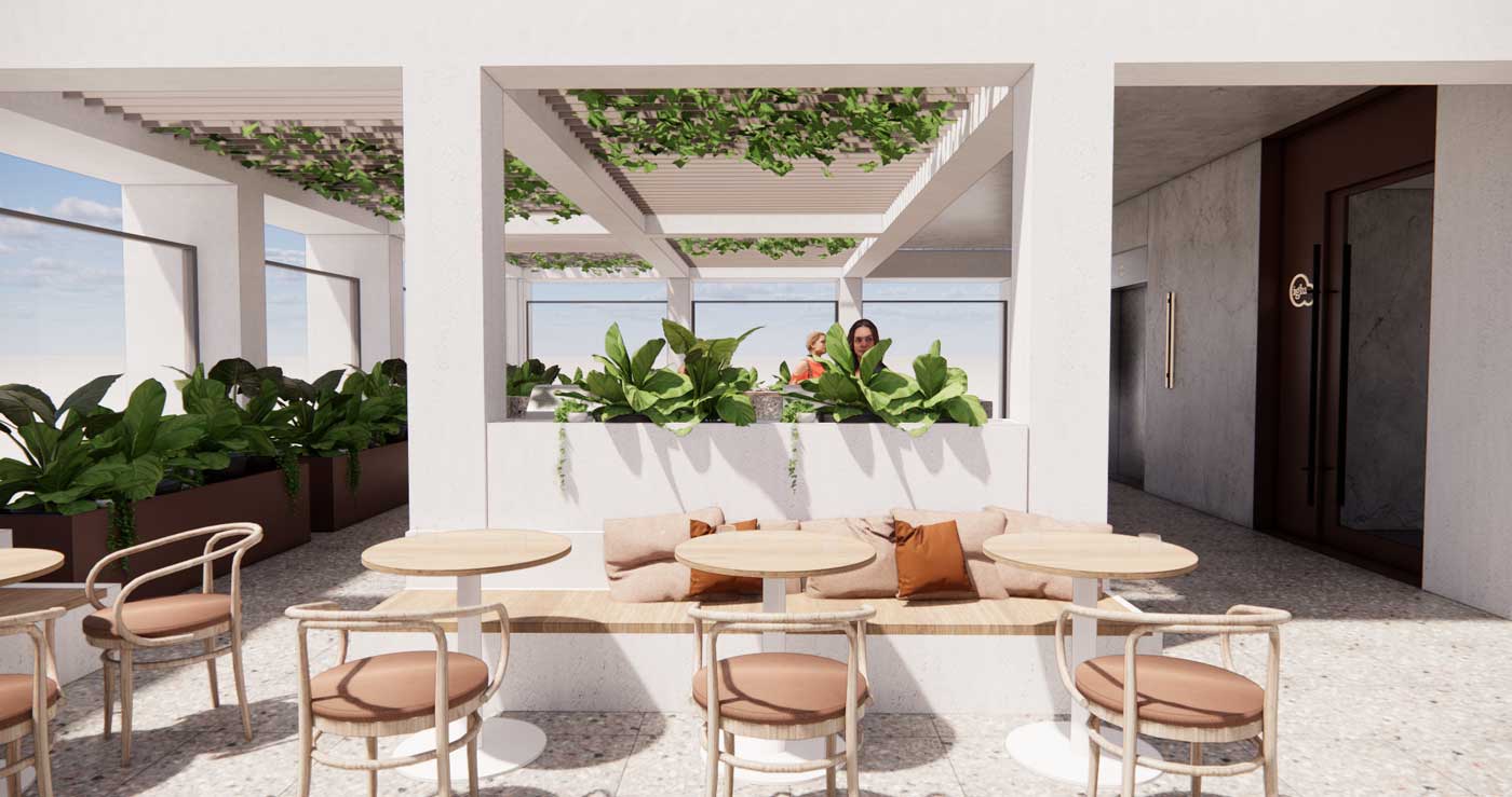 Iglu Melbourne Central Rooftop