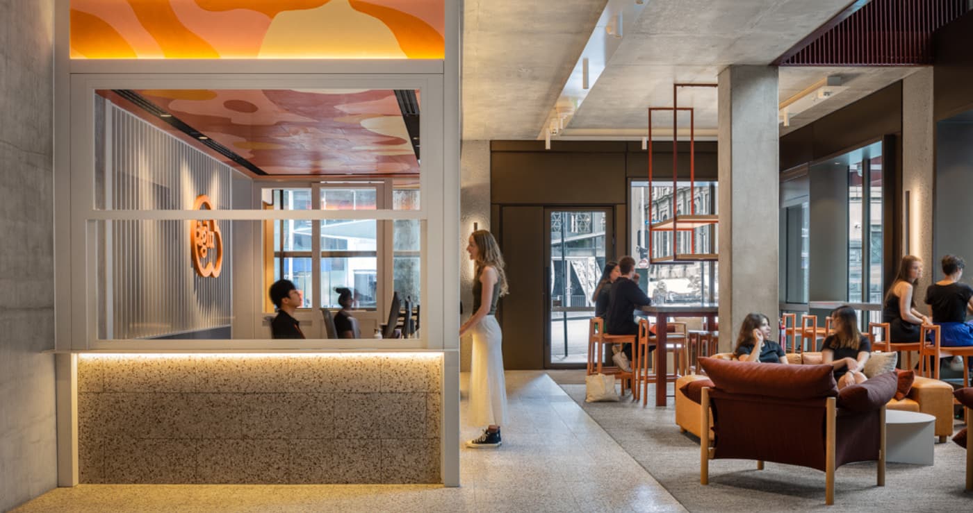 Iglu Melbourne Central Communal Spaces