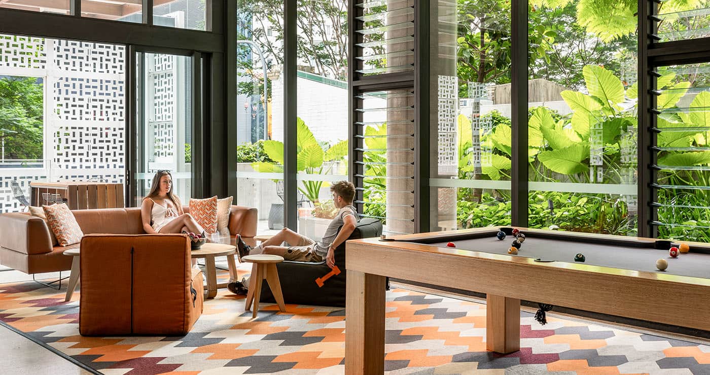 Iglu Brisbane City Communal Area